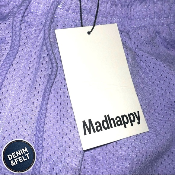 MadHappy SUMMER COLLECTION MESH SHORT Purple/Lavender Mesh Shorts | NEW/NWT💜💜 - Picture 10 of 12